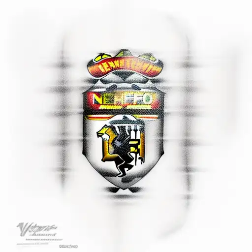 ferrari and manchester United  tattoo design idea