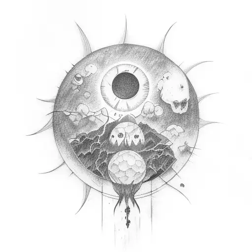 berserk Eclipse  tattoo design idea