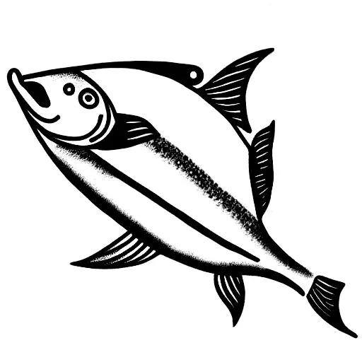 aquarius and fish are brothers tattoo design idea