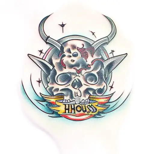 Hell Hounds tattoo design idea