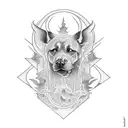 Hell Hounds tattoo design idea