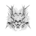 Hell Hounds tattoo design idea