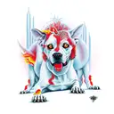 Hell Hounds tattoo design idea