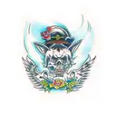 Hell Hounds tattoo design idea