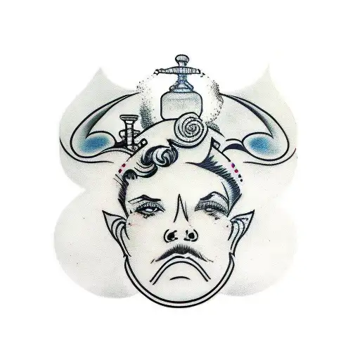 Gemini Twins tattoo design idea