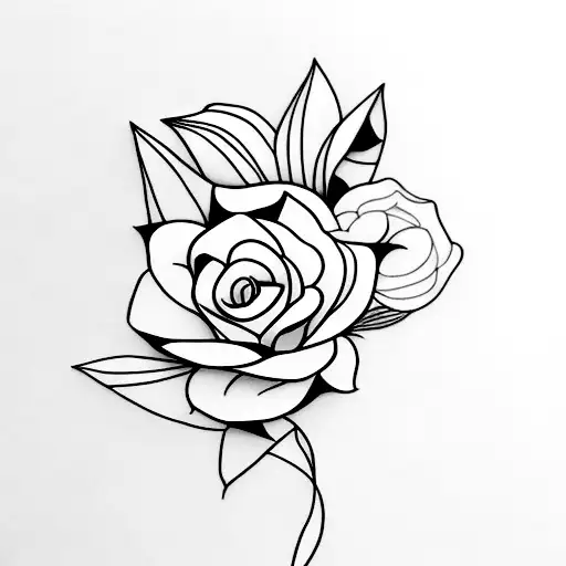 PAPER AIR PLANE  FLOWERS tattoo design idea