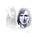 severus snape tattoo design idea