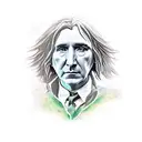 severus snape tattoo design idea