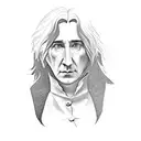 severus snape tattoo design idea