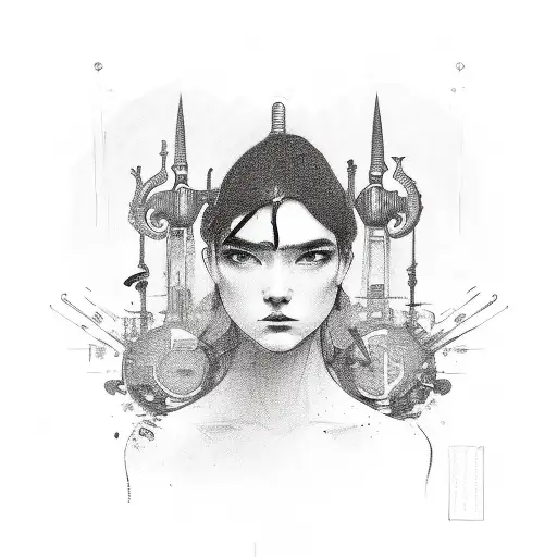 belonging to someone else, letting go of control, learning to be vulnerable tattoo design idea