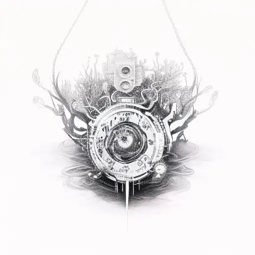 belonging to someone else, letting go of control, learning to be vulnerable, accepting the passage of time tattoo design idea