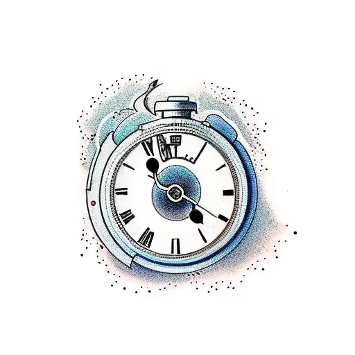 belonging to someone else, letting go of control, learning to be vulnerable, accepting the passage of time tattoo design idea