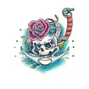 belonging to someone else, letting go of control, learning to be vulnerable, accepting the passage of time tattoo design idea