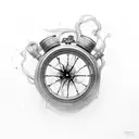 belonging to someone else, letting go of control, learning to be vulnerable, accepting the passage of time tattoo design idea