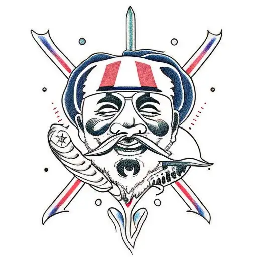 cheech and Chong  tattoo design idea