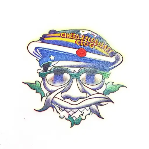 cheech and Chong  tattoo design idea