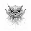 wizard tattoo design idea