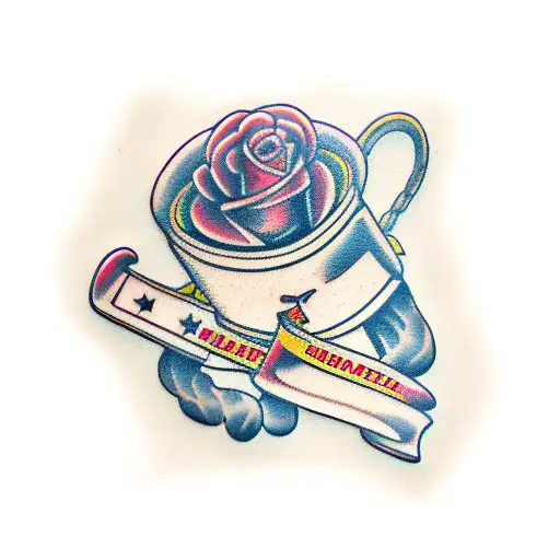 Muse tattoo design idea