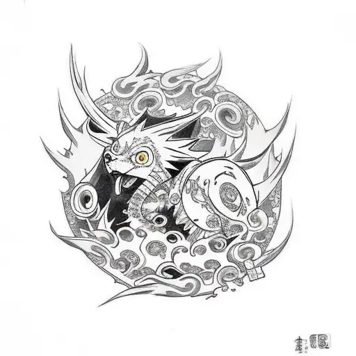 Japanese Shisui Uchiha From The Manga naruto Tattoo Idea - BlackInk  AI