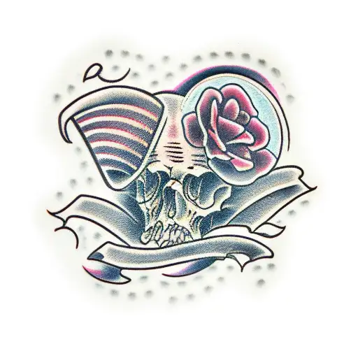 bingo tattoo design idea