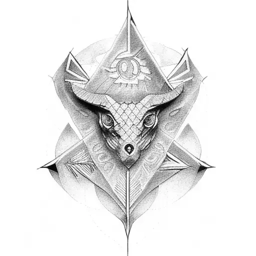 chi-rho tattoo design idea