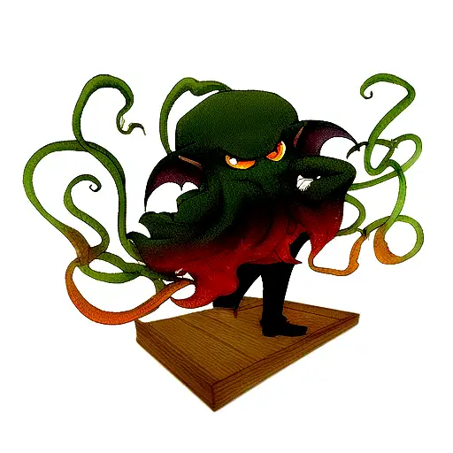 cthulhu tattoo design idea