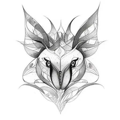thight tattoo related to the brazilian rainforest tattoo design idea
