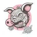 howls moving castle tattoo design idea