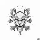 II・XXII・MMII tattoo design idea