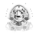 Buzz lightyear zombie tattoo design idea