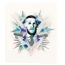 spine tattoo, conor mcgregor, unique tattoo design idea