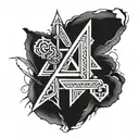 freya rune symbolizing strength tattoo design idea