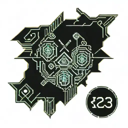 psalm 23 tattoo design idea