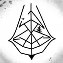 goth tribal tattoo design idea