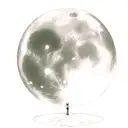 Moon tattoo design idea