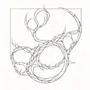 Spinal tattoo design idea