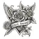 love will always win tattoo design idea