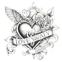 love will always win tattoo design idea