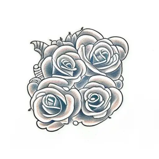 tramp stamp with name lillia tattoo design idea