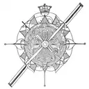 Queen's Crown tattoo design idea