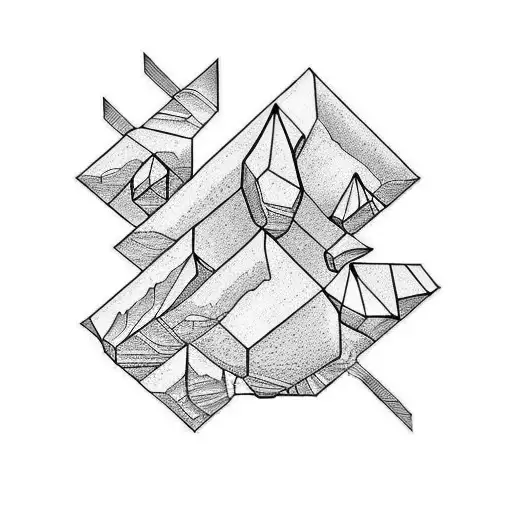 GEOLOGY HAMMER tattoo design idea