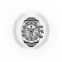 rolex watch tattoo design idea