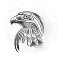 condor trival tattoo design idea