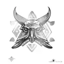 condor trival tattoo design idea