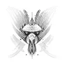 condor trival tattoo design idea