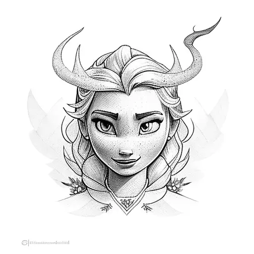 Name:Elsa with Birthday: 1930 tattoo design idea