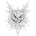 cyber cigil tattoo design idea