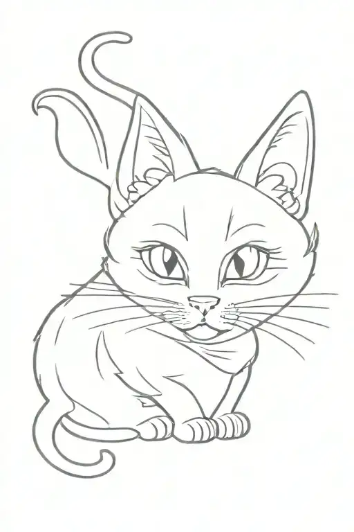 Disney, cat, Swiss army tattoo design idea