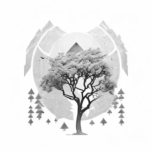 White elm | Tree tattoo, Birch tree tattoos, Elm tree