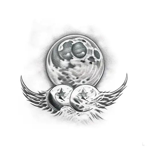 Moonlight Social tattoo design idea
